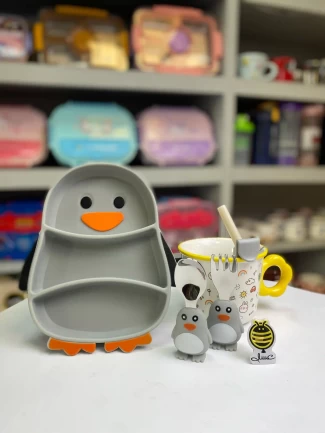 ست ظرف غذا سیلیکونی فانتزی