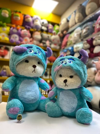 عروسک خرس کلاه سالیوانی