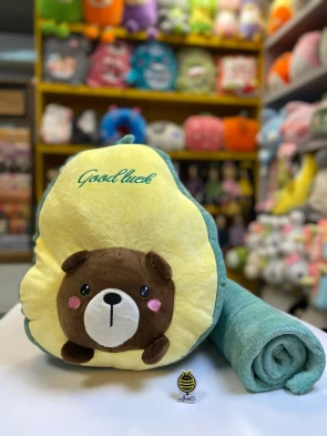 عروسک بالشتی مدل آووکادو خرسی